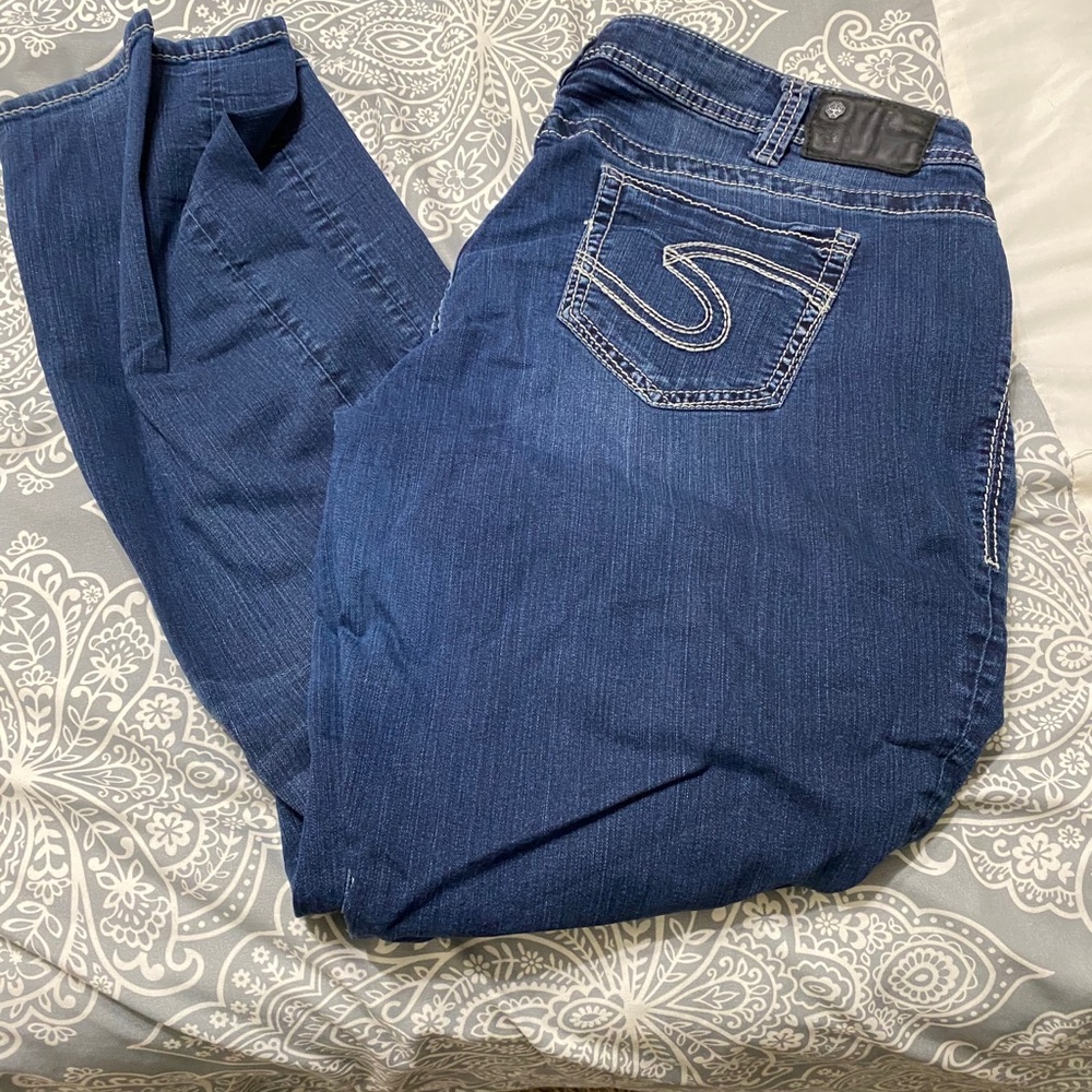 Silver Jean brand bootcut jeans